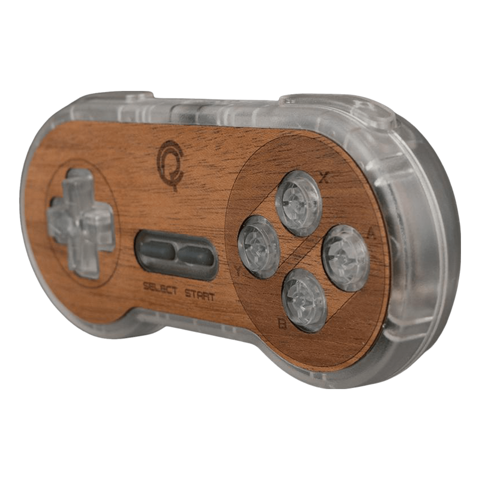 Real wood veneer kit for 8bitDo SN30 SNES wireless controller | Rose Colored Gaming - 9