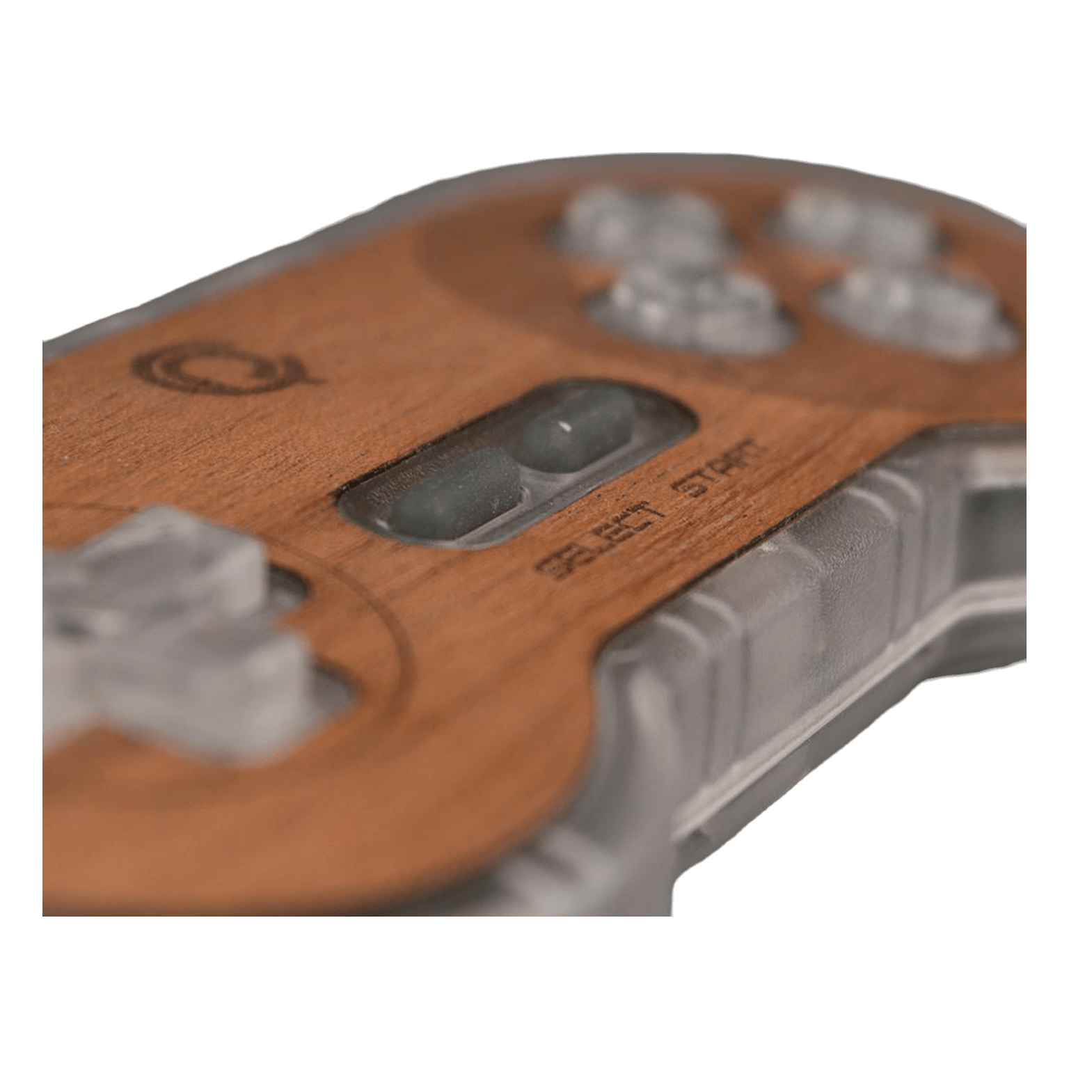 Real wood veneer kit for 8bitDo SN30 SNES wireless controller | Rose Colored Gaming - 11