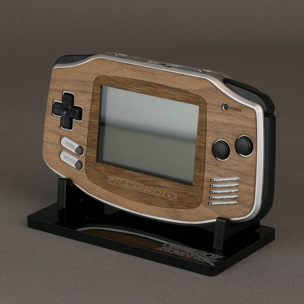 Real wood veneer kit for Nintendo Game Boy Advance console (GBA) | Rose Colored Gaming - 1