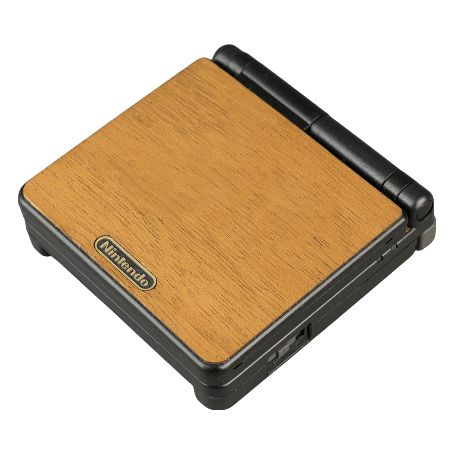 Real wood veneer kit for Nintendo Game Boy Advance SP console self adhesive decals | Rose Colored Gaming - 1