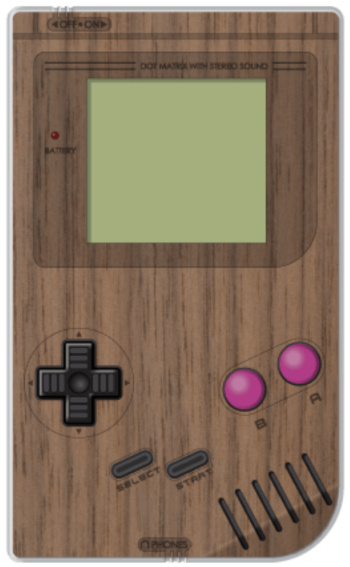Real wood veneer kit for Nintendo Game Boy DMG - 01 Original handheld console self adhesive | Rose Colored Gaming - 4