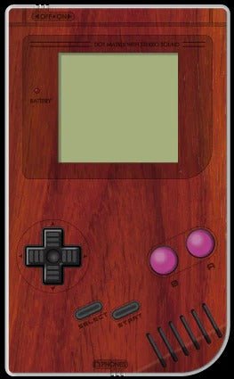 Real wood veneer kit for Nintendo Game Boy DMG - 01 Original handheld console self adhesive | Rose Colored Gaming - 5