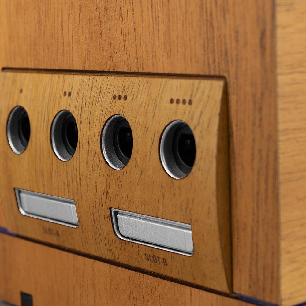 Real wood veneer kit for Nintendo GameCube console | Rose Colored Gaming - 5