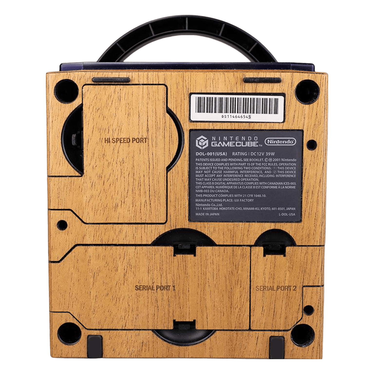 Real wood veneer kit for Nintendo GameCube console | Rose Colored Gaming - 9