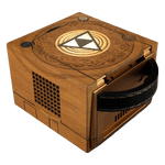 Real wood veneer kit for Nintendo GameCube console - Zelda KoroKube Edition **PRE - ORDER** | Rose Colored Gaming - 4