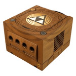 Real wood veneer kit for Nintendo GameCube console - Zelda KoroKube Edition **PRE - ORDER** | Rose Colored Gaming - 1