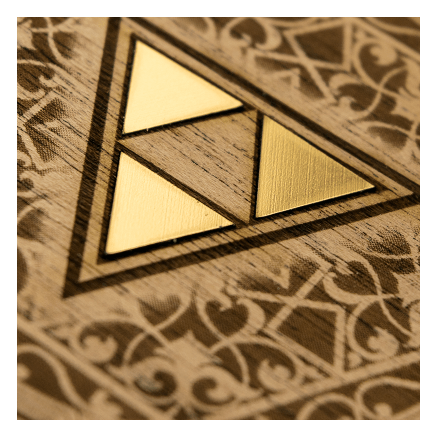 Real wood veneer kit for Nintendo Switch console dock self adhesive - Zelda themed | Rose Colored Gaming - 6