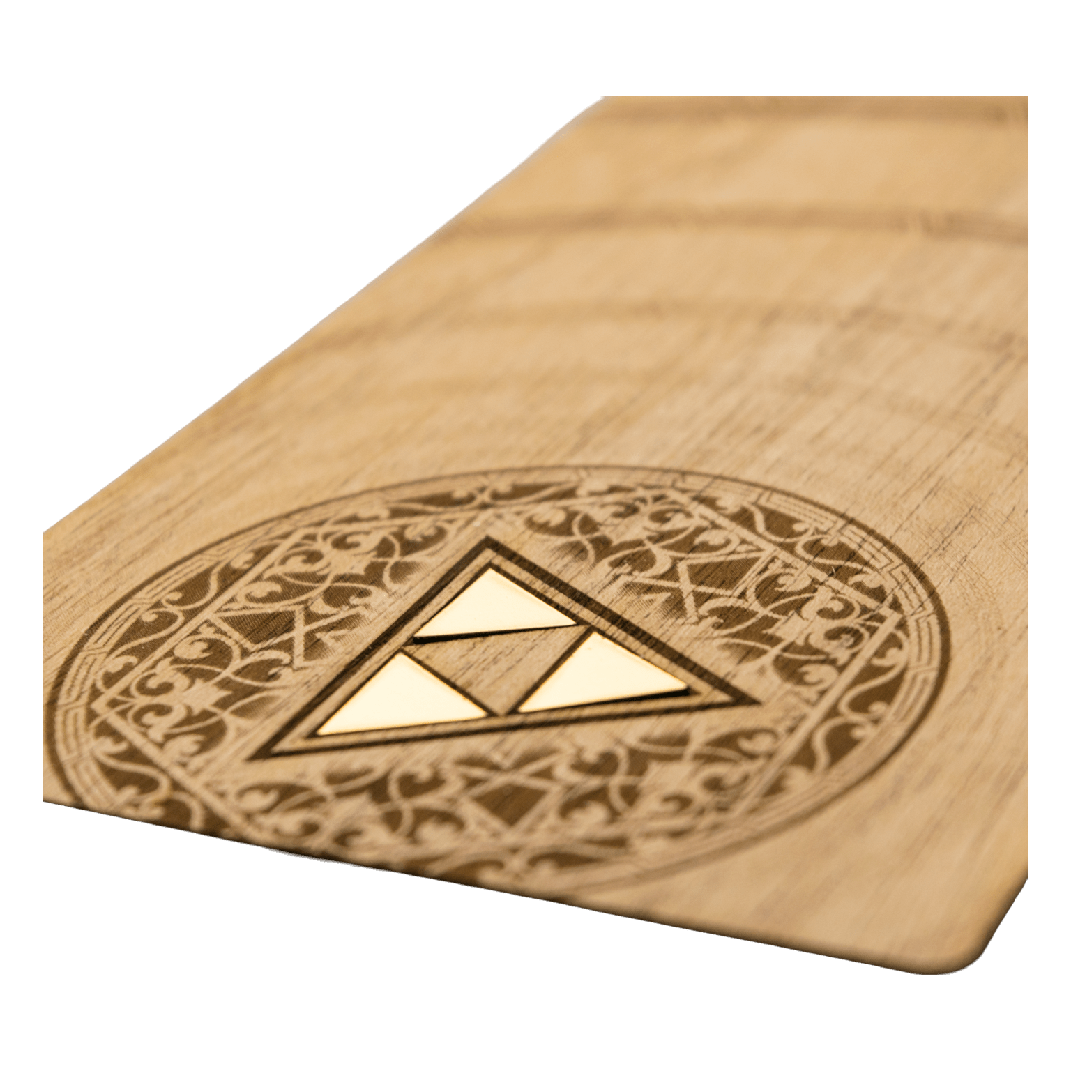 Real wood veneer kit for Nintendo Switch console dock self adhesive - Zelda themed | Rose Colored Gaming - 5