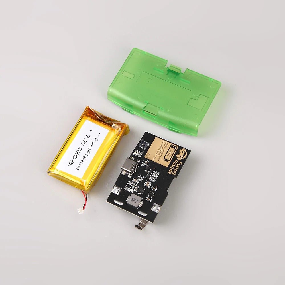 Rechargeable battery pack for Nintendo Game Boy Advance USB C mod 1800 Mah Lipo | Funnyplaying