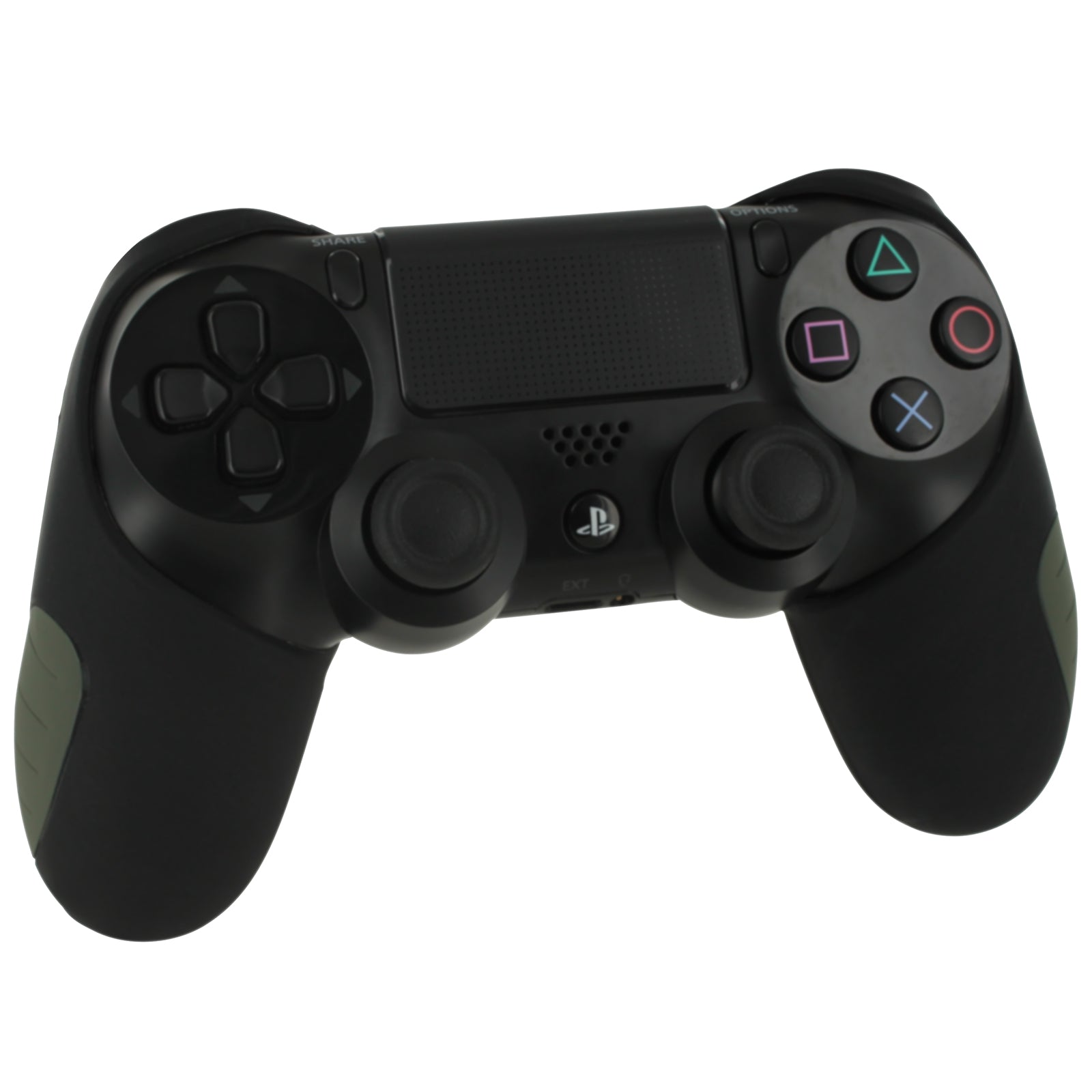 Refurbed Silicone Grip Cover Skin For Sony PS4 Controllers - Black | ZedLabz - 2
