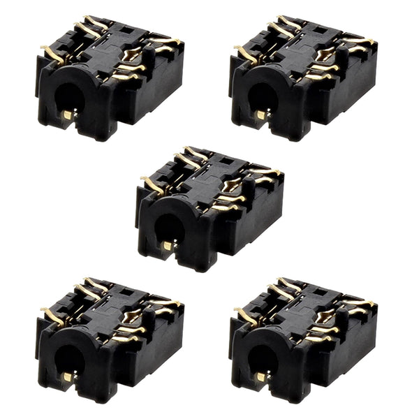 Replacement 3.5mm headphone jack port socket for Xbox One controller repair part - 5 pack | ZedLabz
