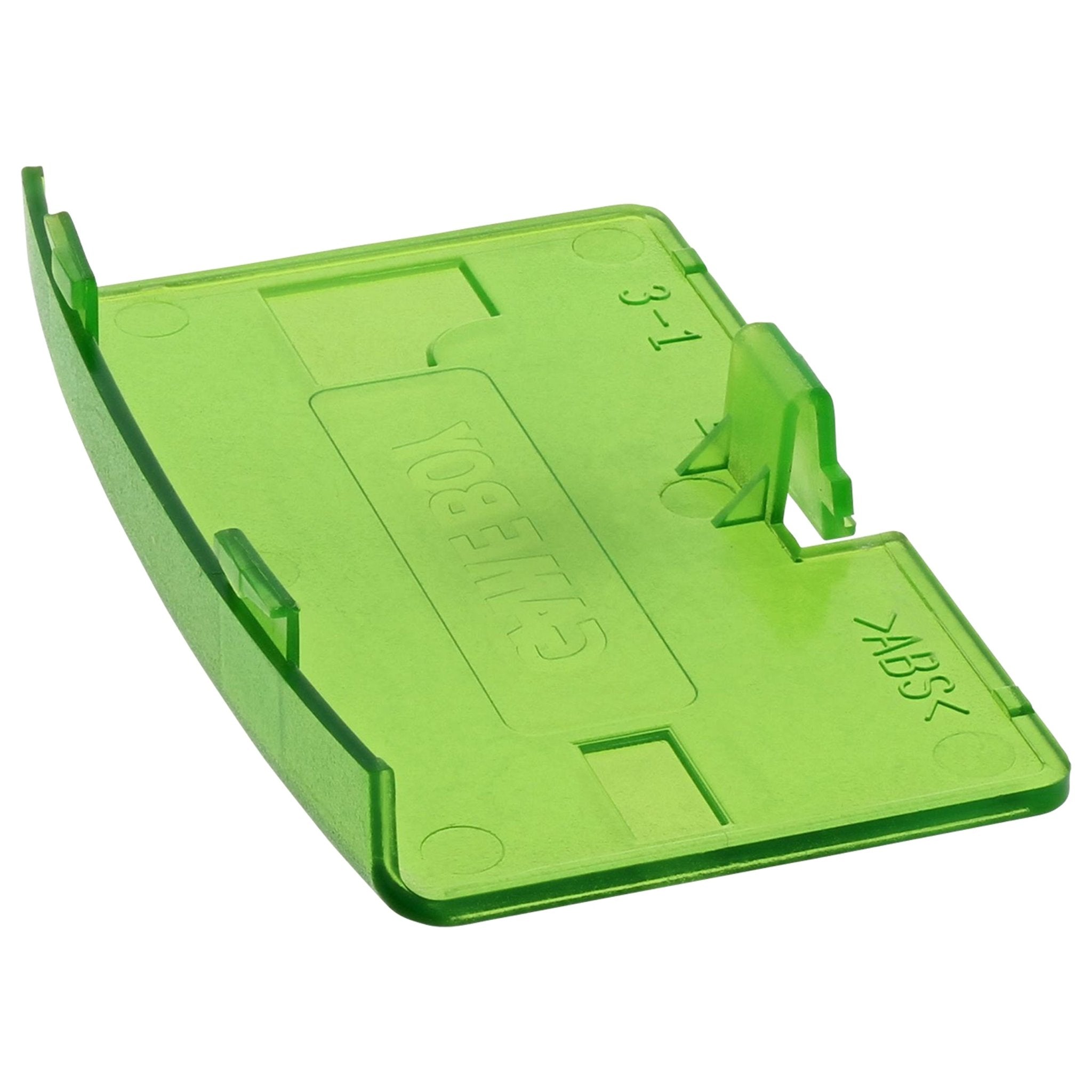 Replacement Battery Cover Door For Nintendo Game Boy Advance - Clear Green | ZedLabz - 3
