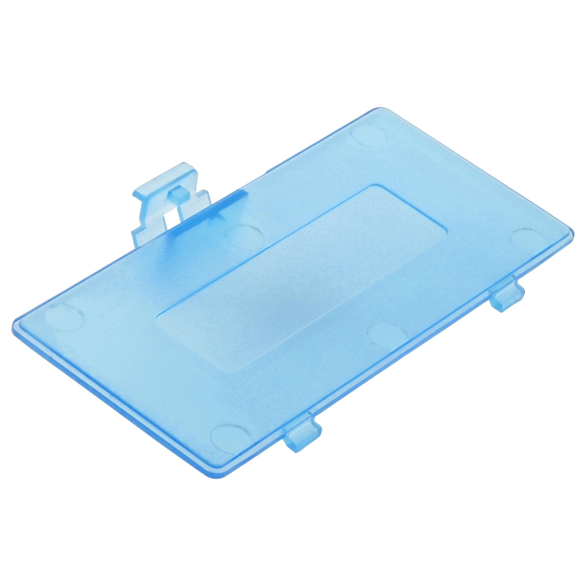 Replacement Battery Cover Door For Nintendo Game Boy Pocket - Clear Blue | ZedLabz - 1