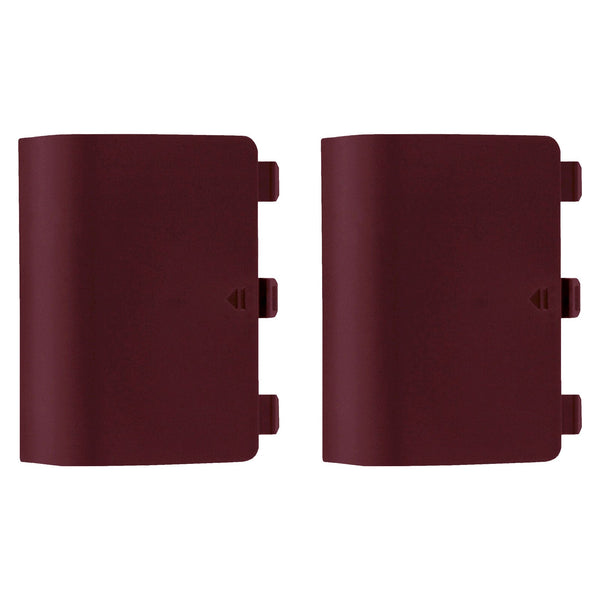 Replacement Battery Door For Microsoft Xbox One Controllers - 2 Pack Red Wine | ZedLabz