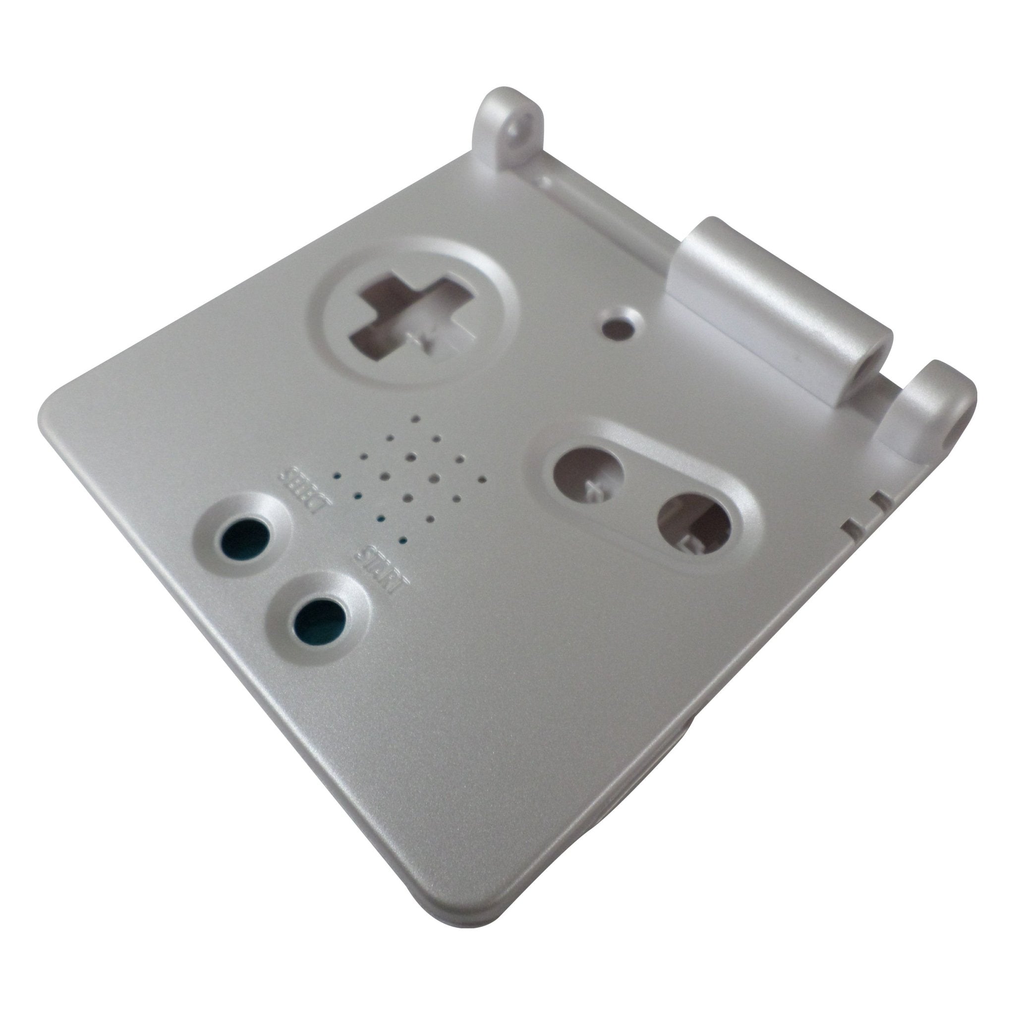 Replacement bottom housing shell & battery cover for Nintendo Game Boy Advance SP GBA - Pearl White | ZedLabz - 1