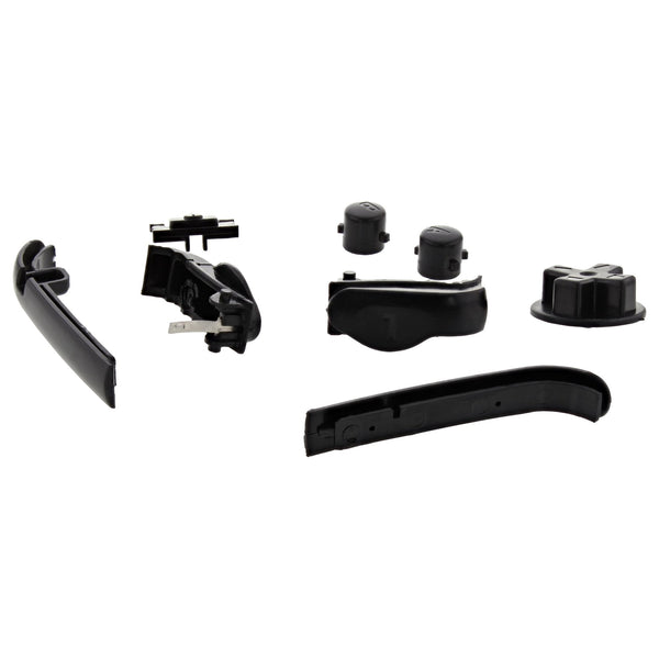  Replacement Button Set For Nintendo Game Boy Advance - Black | ZedLabz