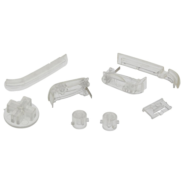 Replacement Button Set For Nintendo Game Boy Advance - Clear | ZedLabz