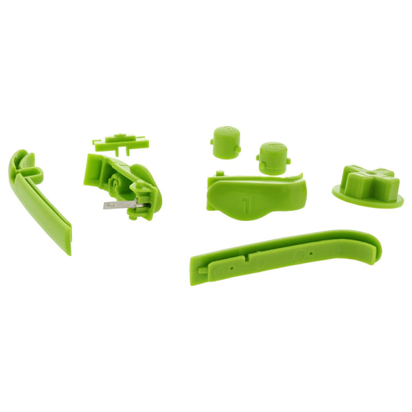  Replacement Button Set For Nintendo Game Boy Advance - Green | ZedLabz