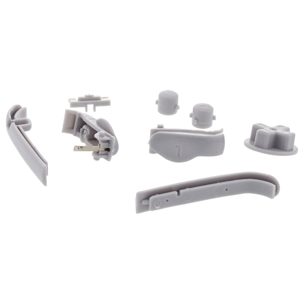  Replacement Button Set For Nintendo Game Boy Advance - Grey | ZedLabz