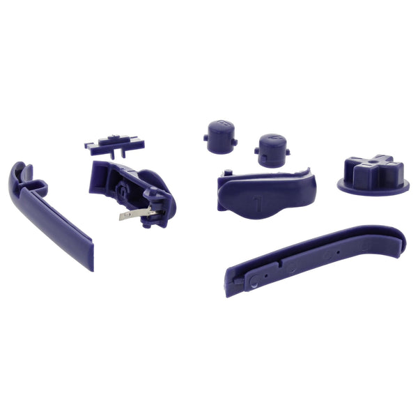  Replacement Button Set For Nintendo Game Boy Advance - Purple | ZedLabz