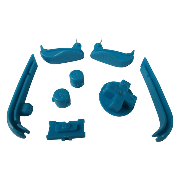  Replacement Button Set For Nintendo Game Boy Advance - Turquoise | ZedLabz