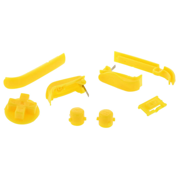  Replacement Button Set For Nintendo Game Boy Advance - Yellow | ZedLabz