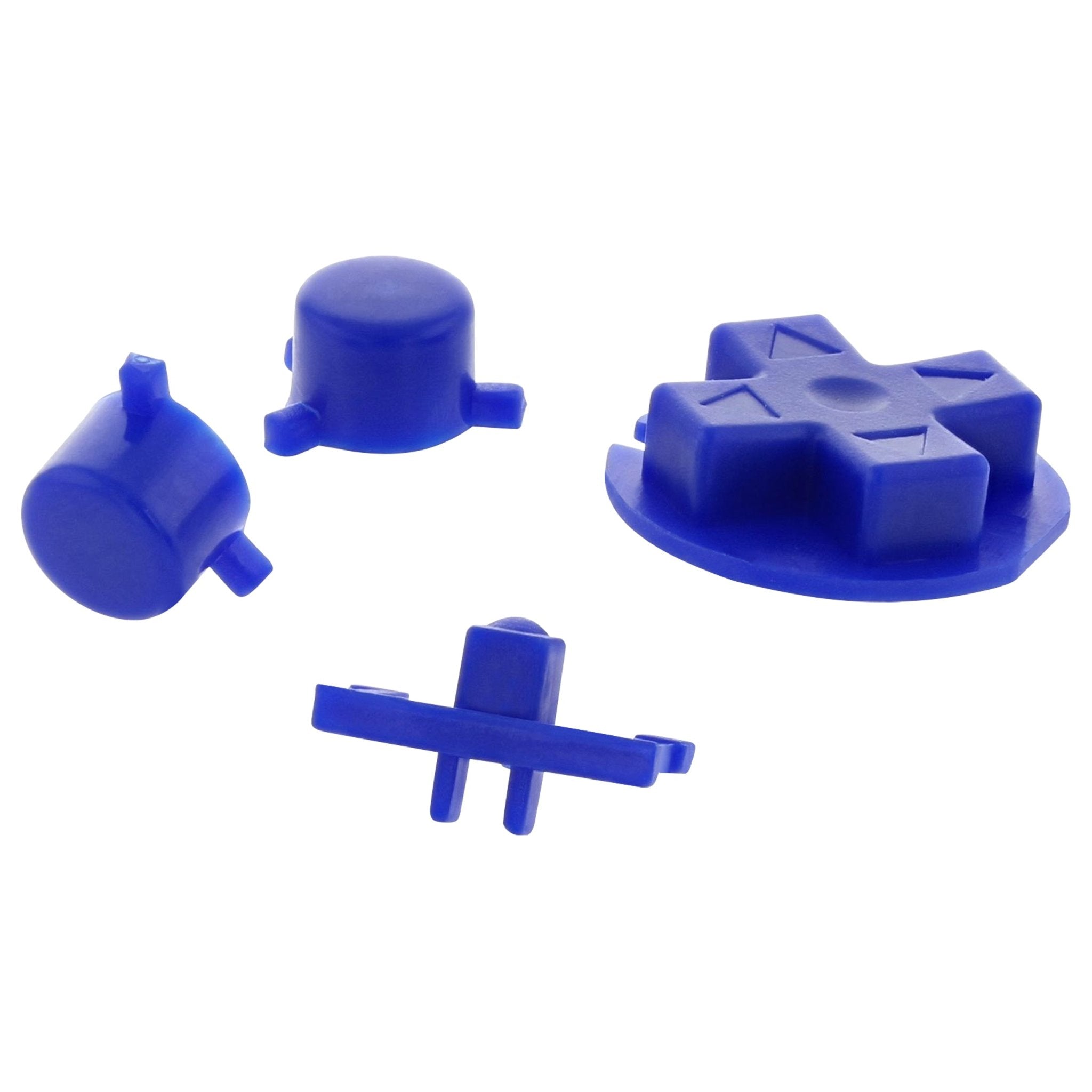 Replacement Button Set For Nintendo Game Boy Pocket - Blue | ZedLabz - 2