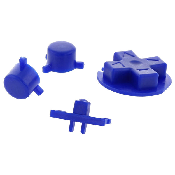 Replacement Button Set For Nintendo Game Boy Pocket - Blue | ZedLabz
