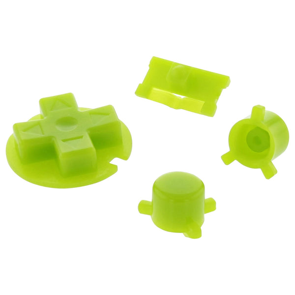 Replacement Button Set For Nintendo Game Boy Pocket - Green | ZedLabz