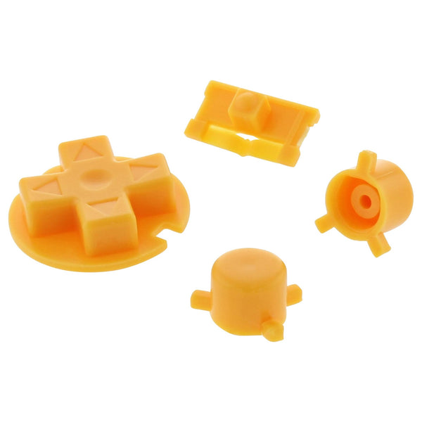 Replacement Button Set For Nintendo Game Boy Pocket - Yellow | ZedLabz