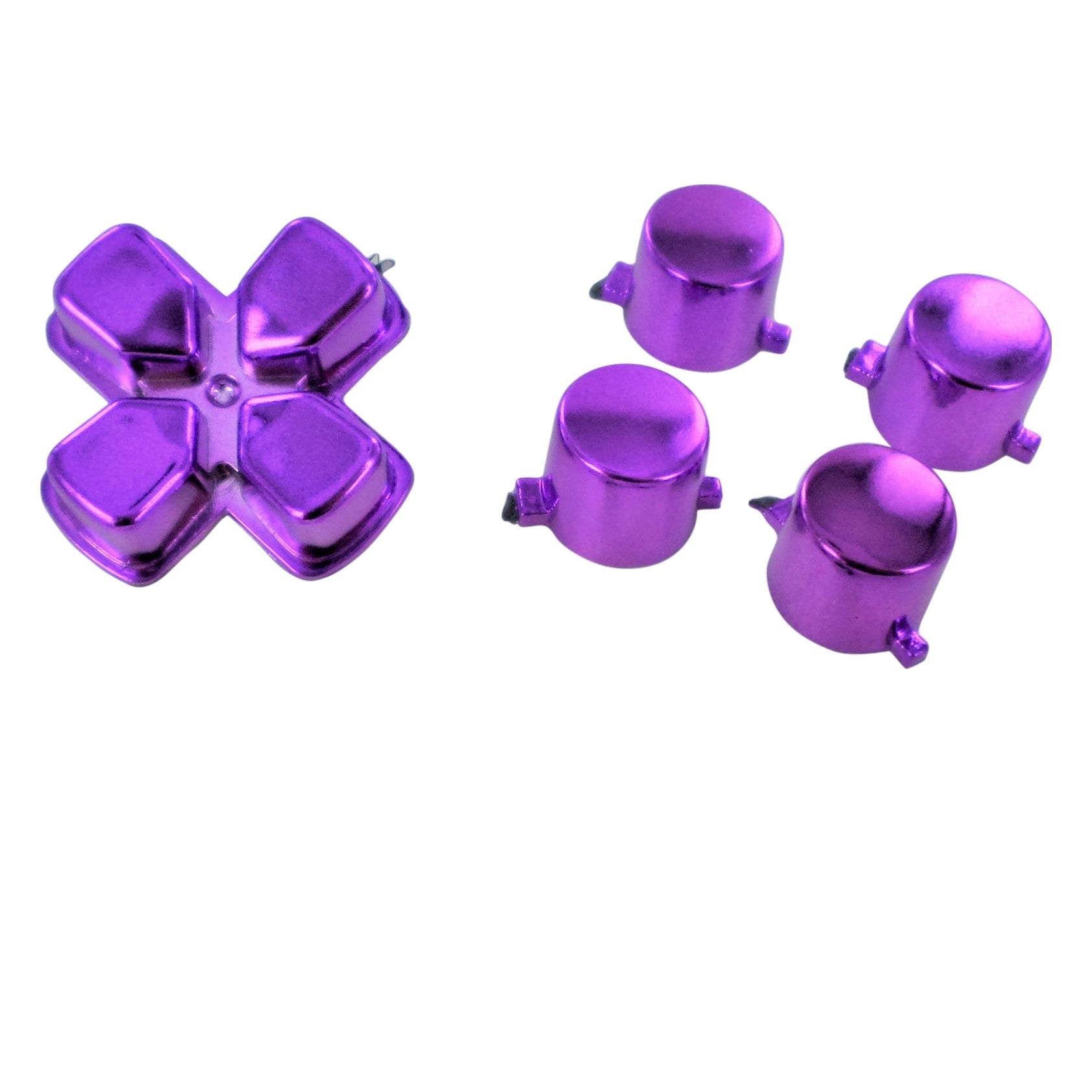 Replacement Chrome Action Button & D - Pad Set For Sony PS4 Controllers | ZedLabz - 4