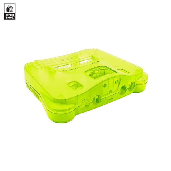 Custom housing shell for Nintendo 64 N64 console Extreme green