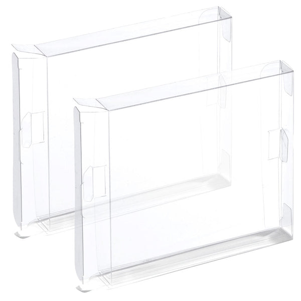 Replacement display box for Nintendo Game Boy, Game Boy Color & Game Boy Advance games plastic case - 2 pack clear | ZedLabz