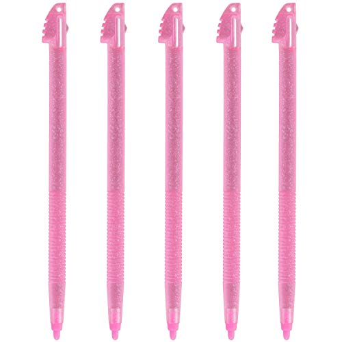 Replacement Glitter Stylus Set For Nintendo 3DS XL - 5 Pack Pink | ZedLabz - 6