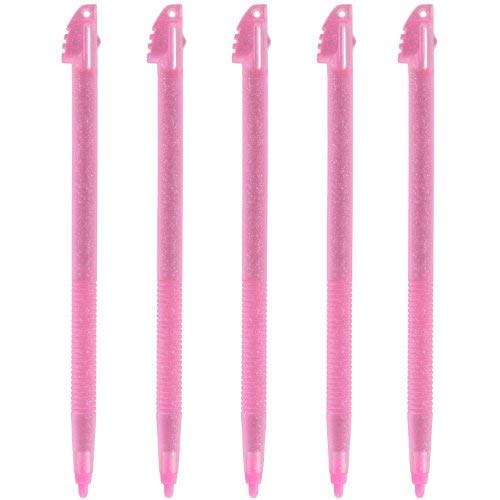 Replacement Glitter Stylus Set For Nintendo 3DS XL - 5 Pack Pink | ZedLabz - 7