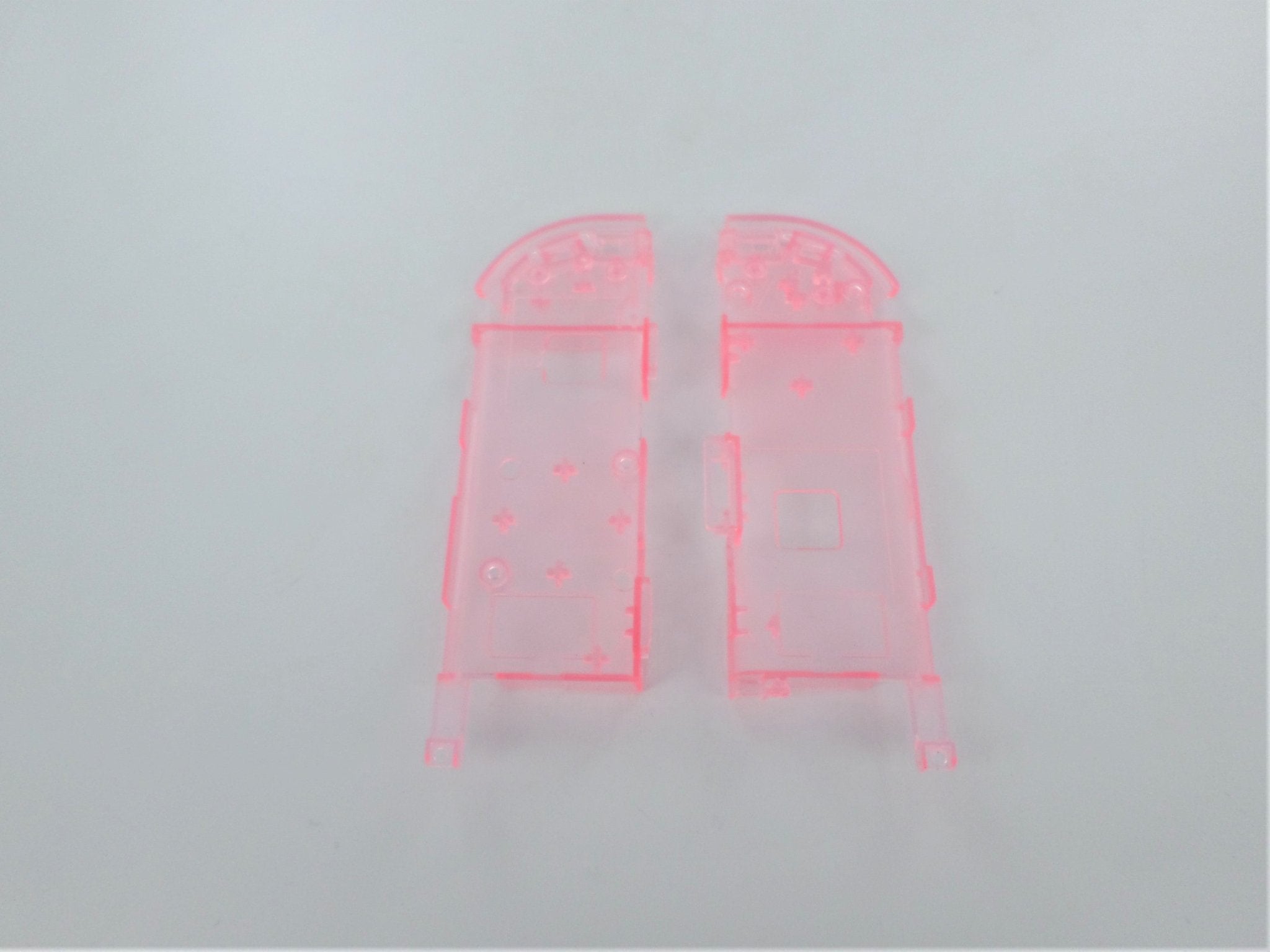 Replacement housing for Nintendo Switch Joy - Con left & right controller shell - Clear pale Pink | ZedLabz - 2