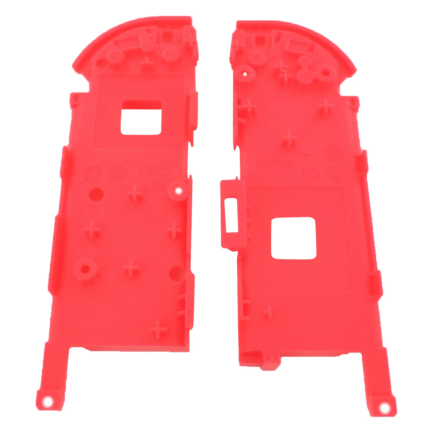 Replacement housing for Nintendo Switch Joy - Con left & right controller shell - Neon Red | ZedLabz - 2