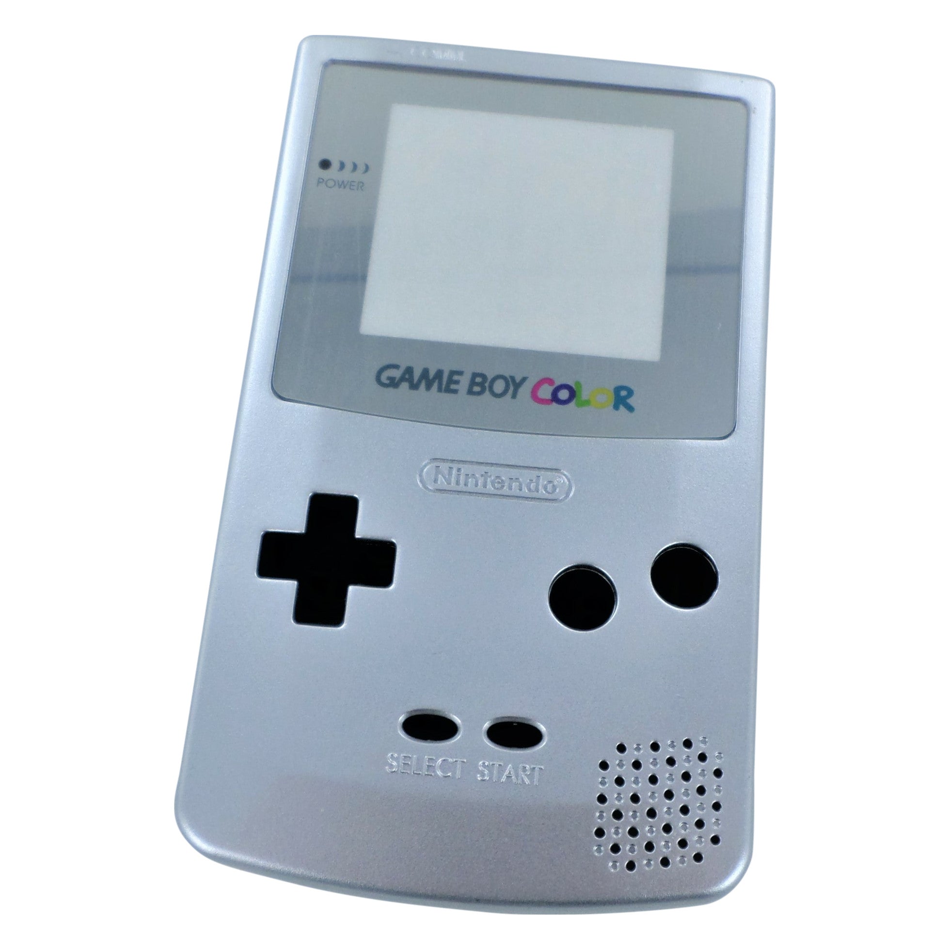 Replacement housing shell case repair kit for Nintendo Game Boy Color GBC (Colour) - Silver | ZedLabz - 1