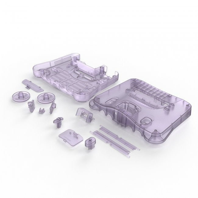 Replacement housing shell for Nintendo 64 N64 console - Atomic Purple | Teknogame