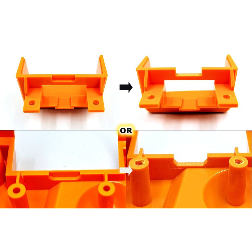 Replacement housing shell for Nintendo 64 N64 console Funtastic series - Crystal | Trogg tech - 4