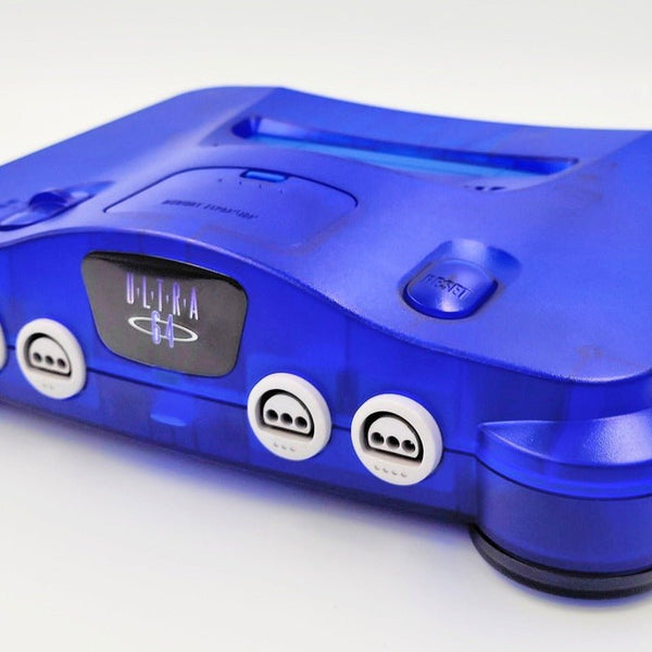 N64 replacement shell Funtastic series housing - Midnight blue