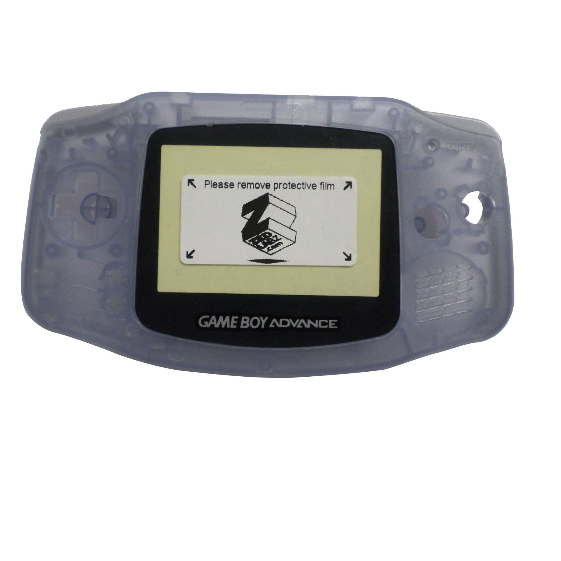 Replacement housing shell for Nintendo Game Boy Advance Glacier Blue ZedLabz