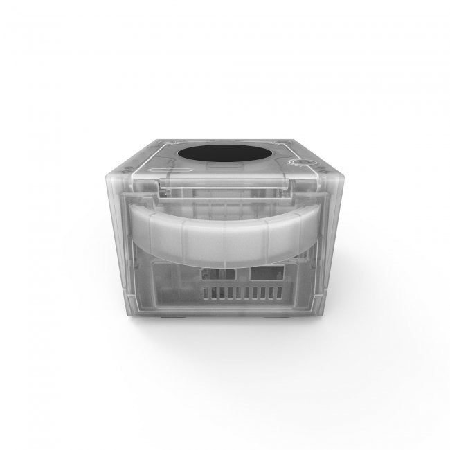 Replacement housing shell for Nintendo GameCube GC DOL-001 & DOL-101 console - Clear White | Teknogame