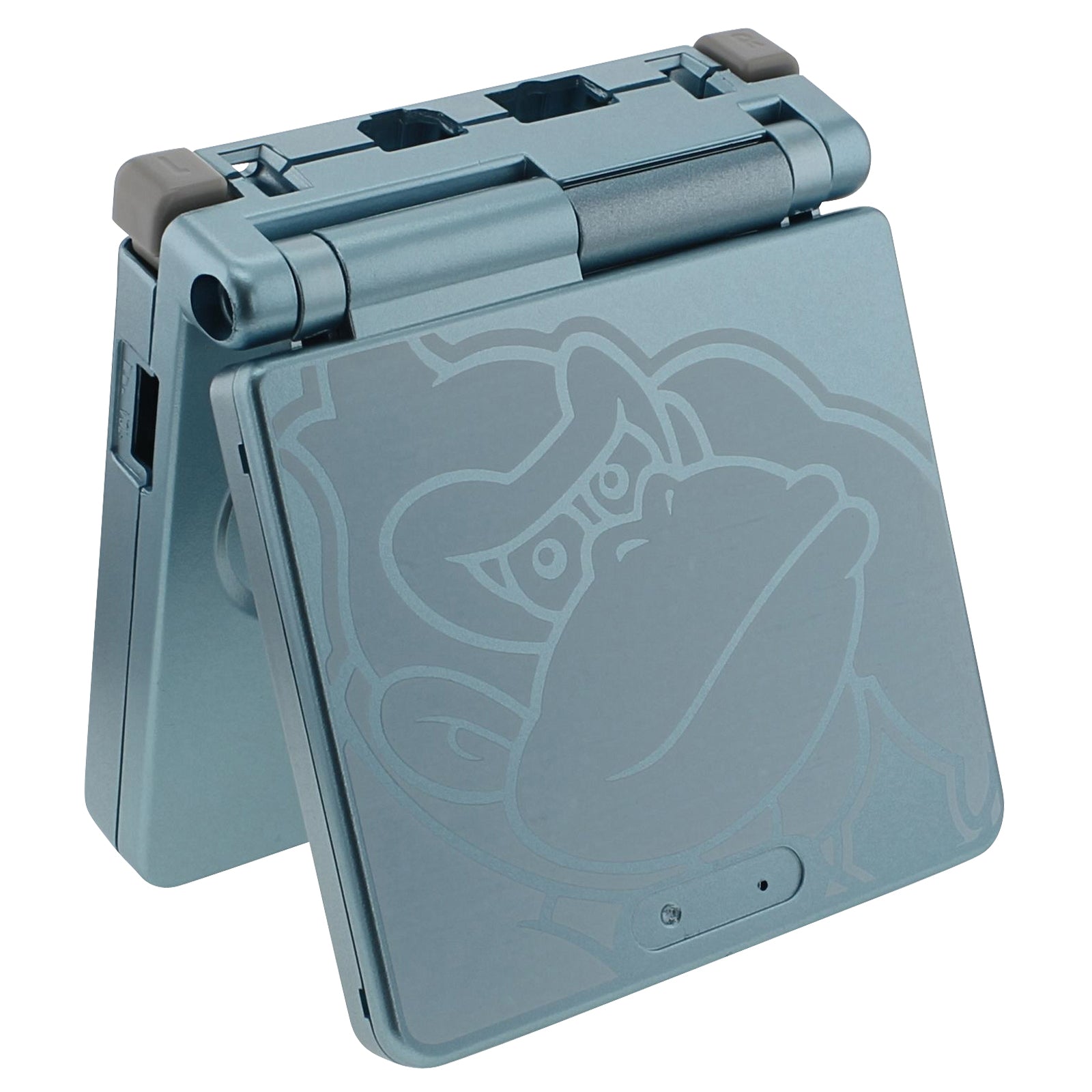 Replacement Housing Shell Kit For Nintendo Game Boy Advance SP - Donkey Kong Pearl Blue | ZedLabz - 4