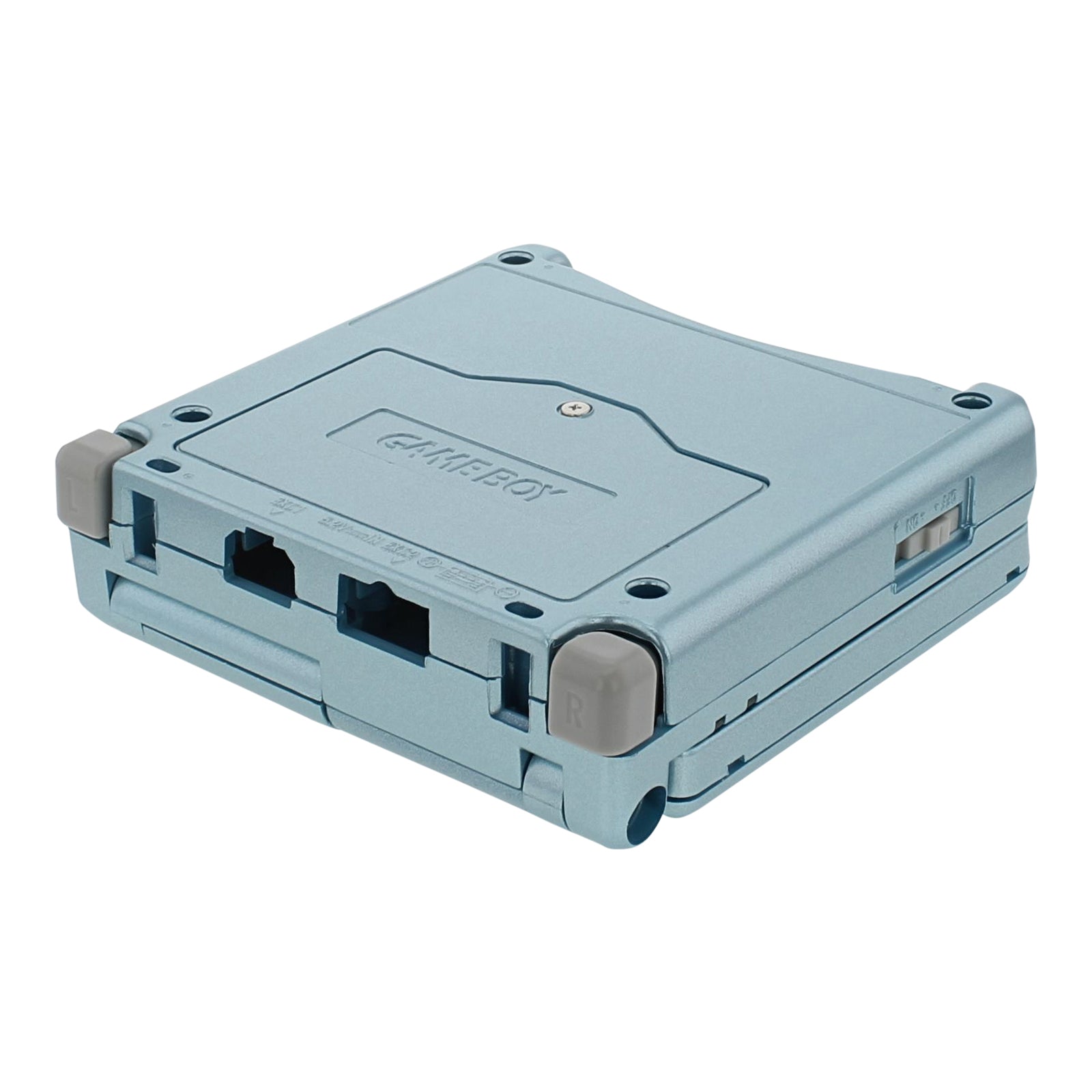 Replacement Housing Shell Kit For Nintendo Game Boy Advance SP - Donkey Kong Pearl Blue | ZedLabz - 5