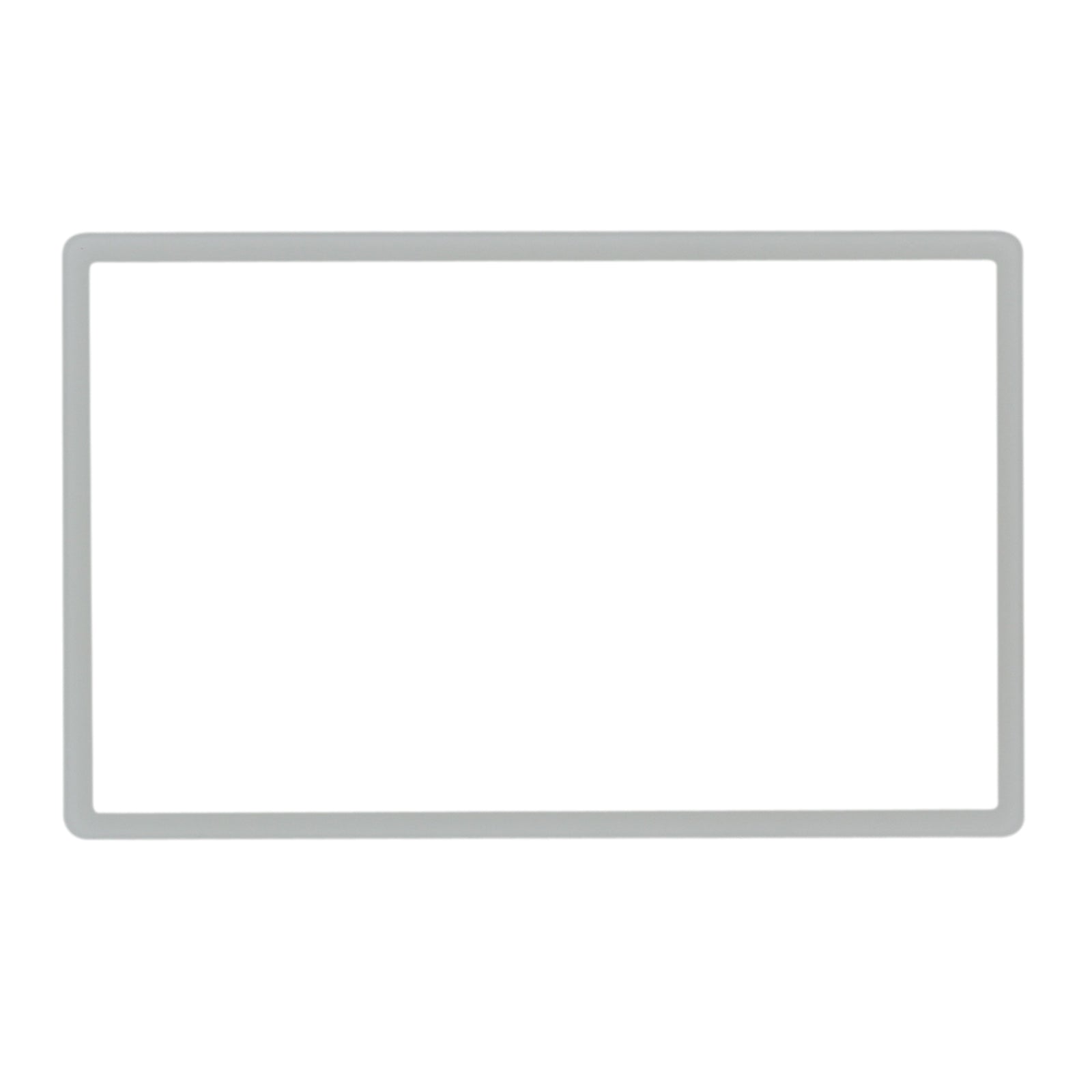 Replacement LCD screen lens for Nintendo New 3DS (2015) top plastic cover - white | ZedLabz - 3
