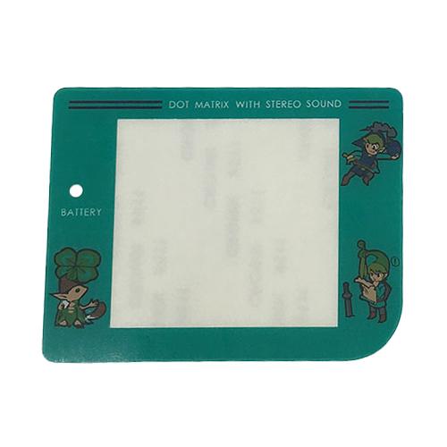 Replacement Plastic Screen Lens For Nintendo Game Boy Original DMG-01 - Green - Zelda style | ZedLabz