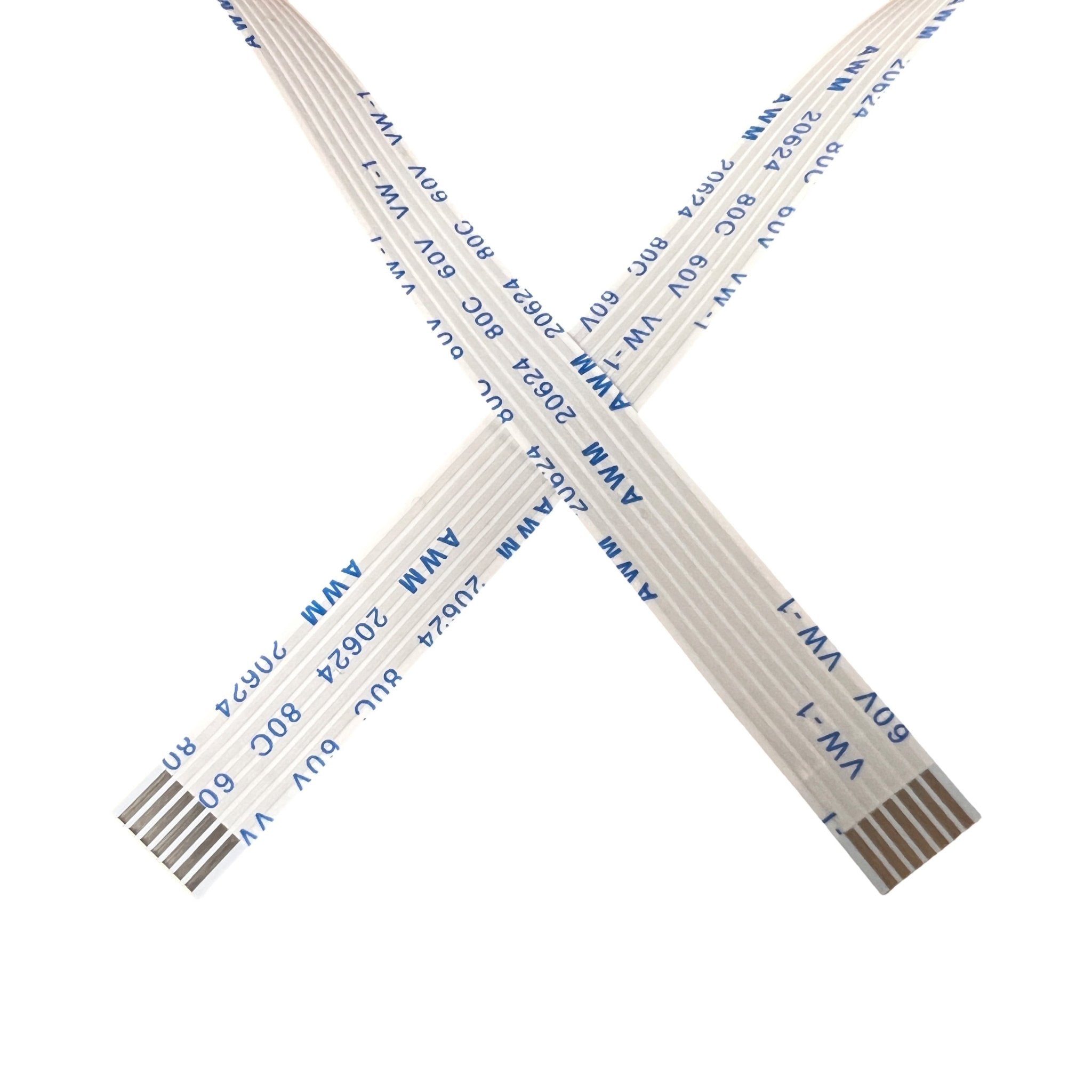 Replacement Power On/Off Reset Switch Flex Ribbon Cable 7 - Pin 40cm for PS2 Fat SCPH - 30000 / 3000x (Power/Eject) | ZedLabz - 2