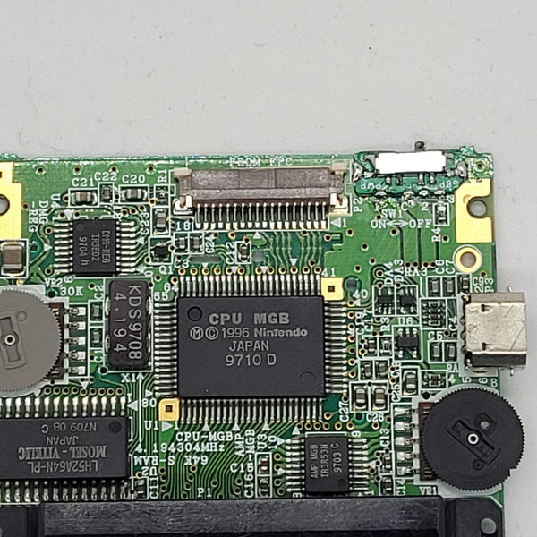 Replacement power switch for Game Boy Pocket (GBP) handheld premium thin flex PCB mod | Helder Game Tech