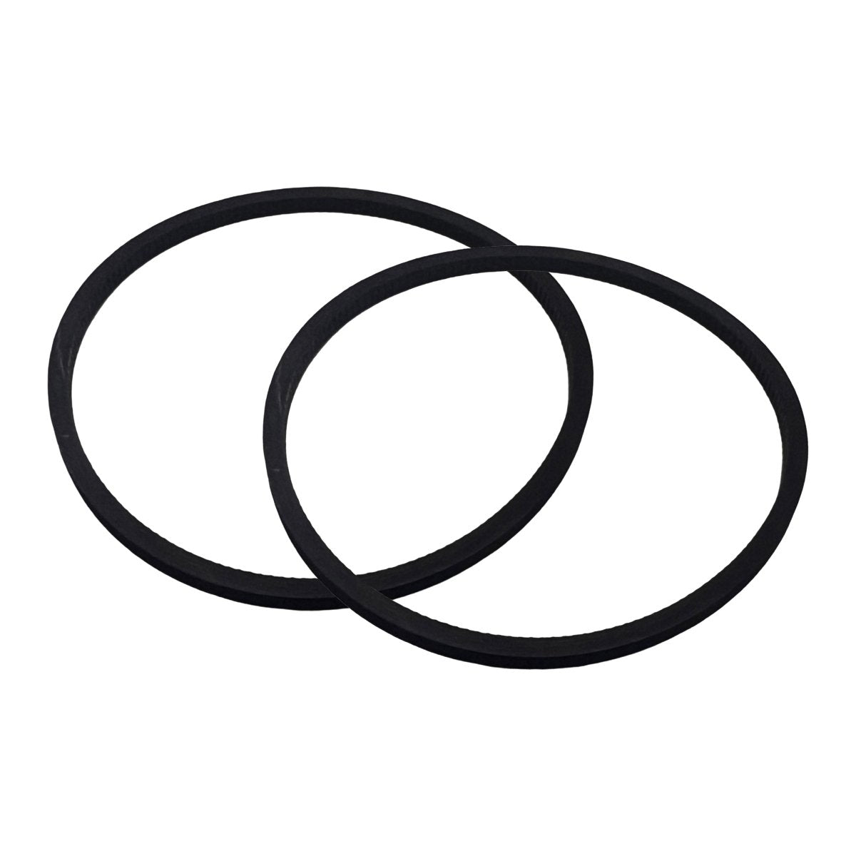 Replacement rubber drive belt for original Microsoft Xbox OG Thomson DVD disc tray - 2 pack black | ZedLabz - 1